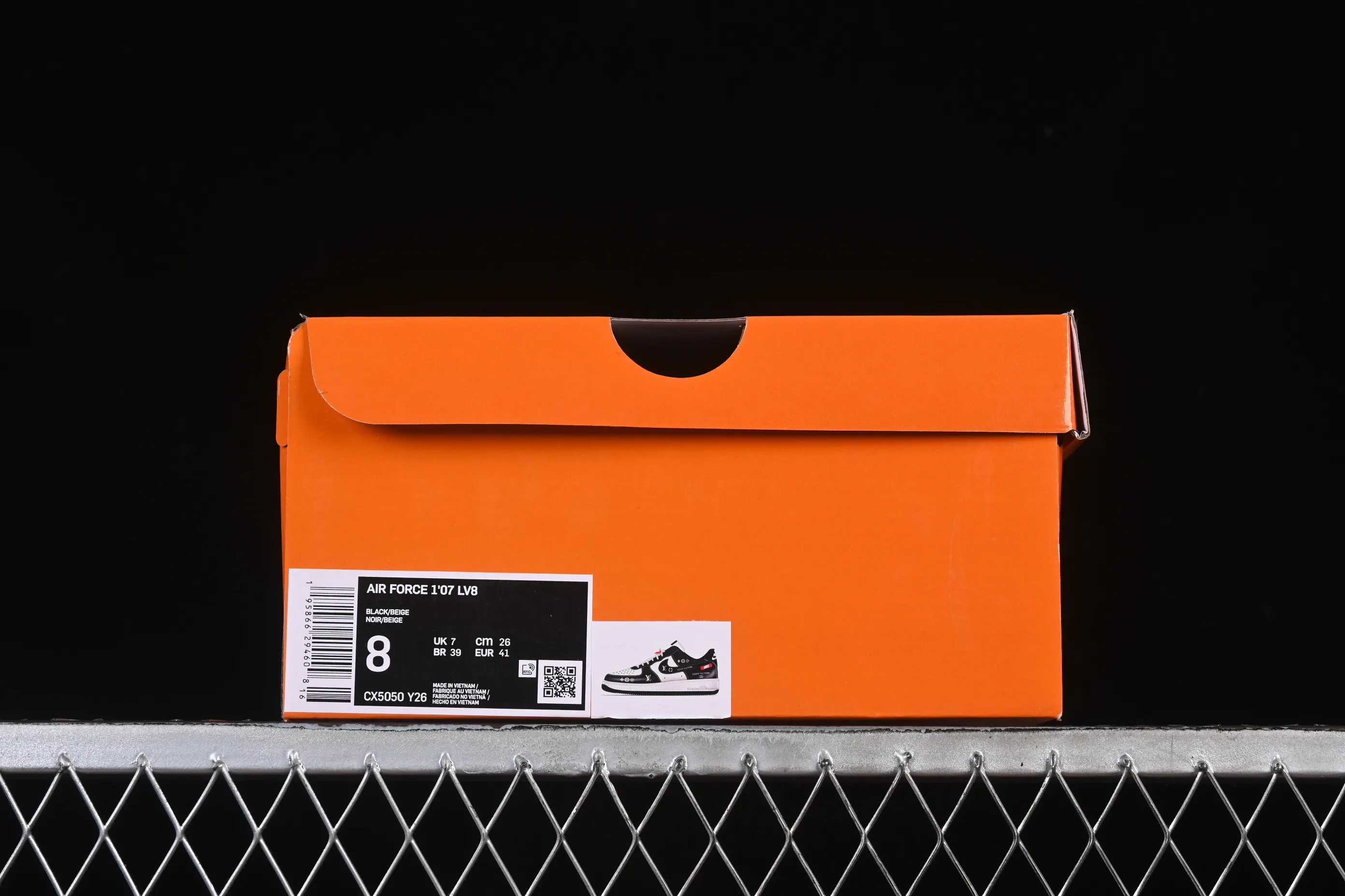 All categories Nk Air Force 1 Air Force series Nk Air Force 1 Low Air Force low-top Nike Air Force 1'07 Low LV joint woven label Air Force 1 low-top casual sneakers CX5050-Y26